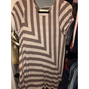Puella Striped Shirt - Size M.